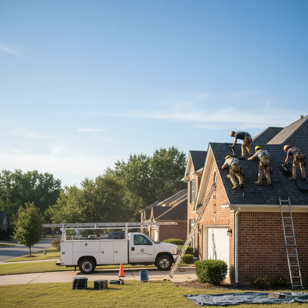 Roof Repair in Dallas Center